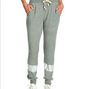 Theo & Spence 2-Pocket Tie Dye Stripe Joggers